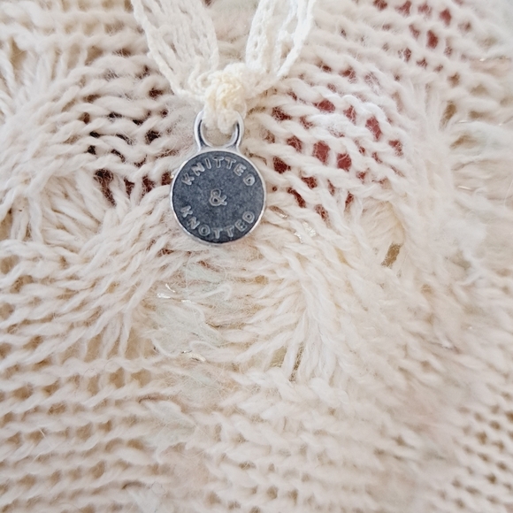 Anthropologie Knitted & Knotted Alpaca Wool Blend Braided Nordic Cardigan - Picture 8 of 12